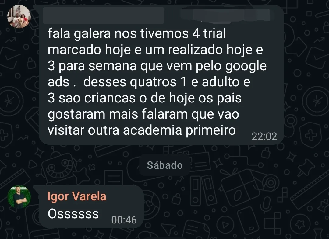 Feedback de cliente 7